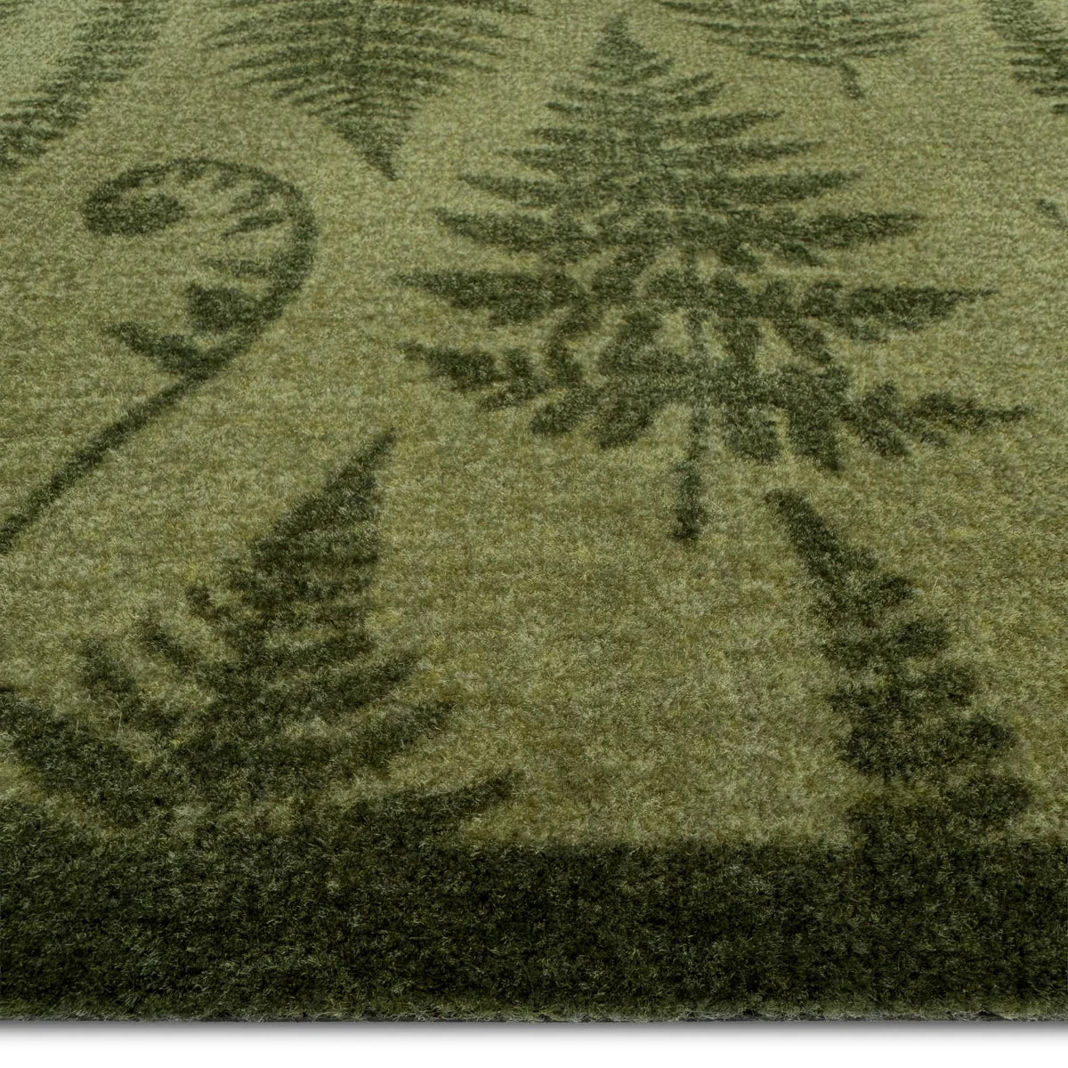 My Green Fern Nylon Door Mat