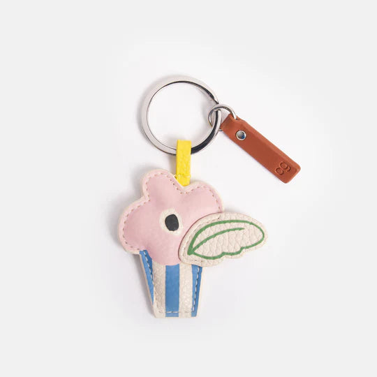 Flower In Vase | Keyring