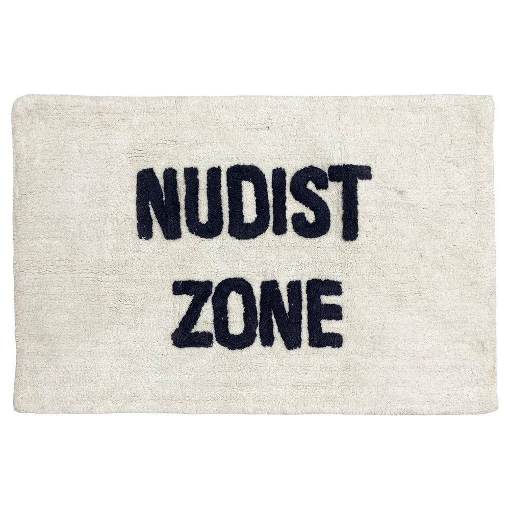 Nudist Zone Bath Mat