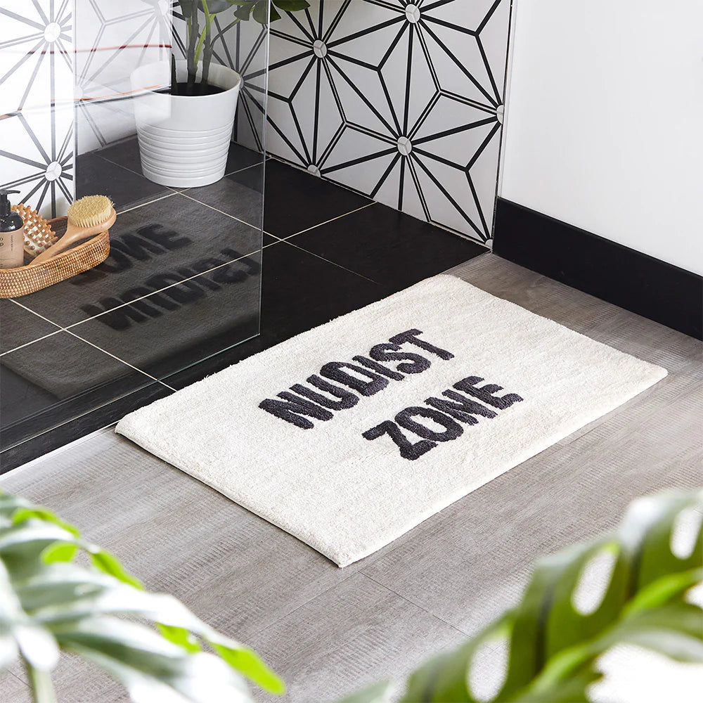 Nudist Zone Bath Mat
