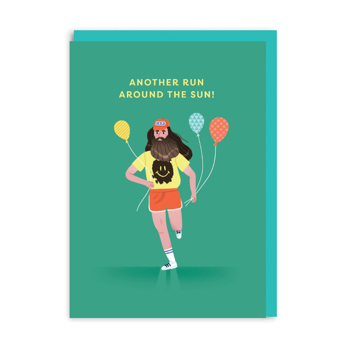 Forrest Gump Run Around The Sun Birthday Card (8903)