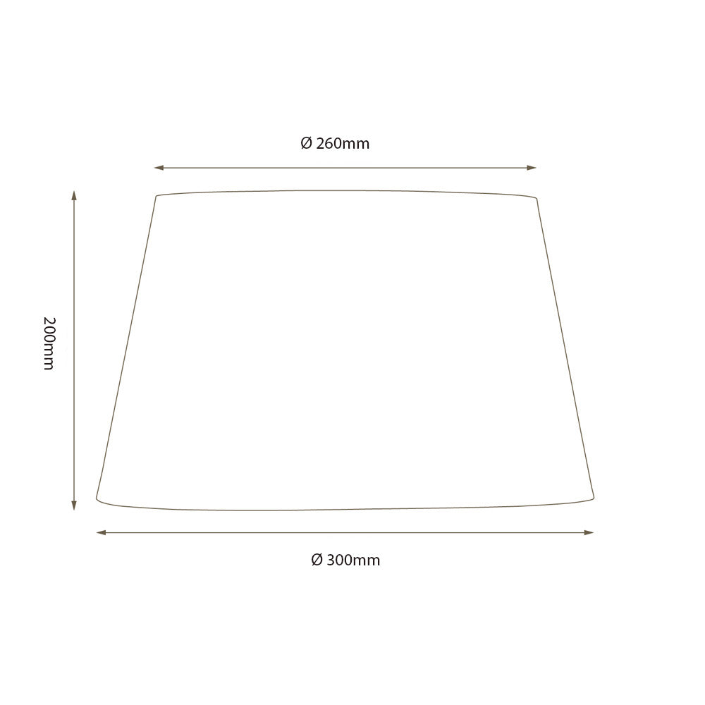 Rose Drum Shade | 12"