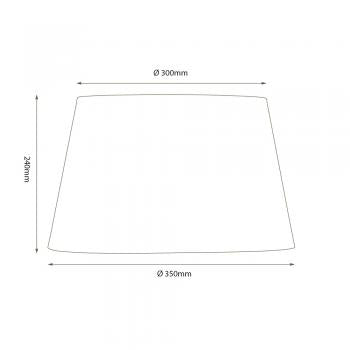 Leaves Drum Shade | 14"