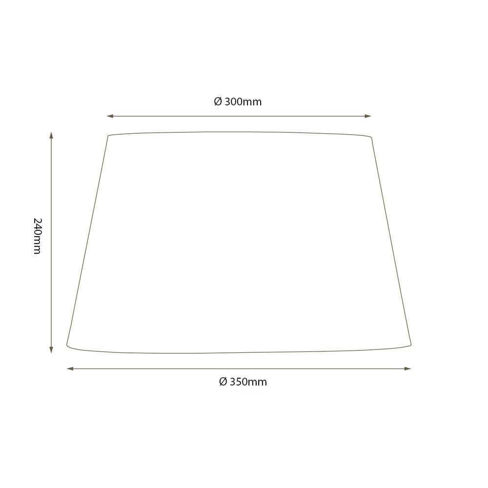 Rose Drum Shade | 14"