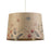 Flower Drum Shade with Gold Inner