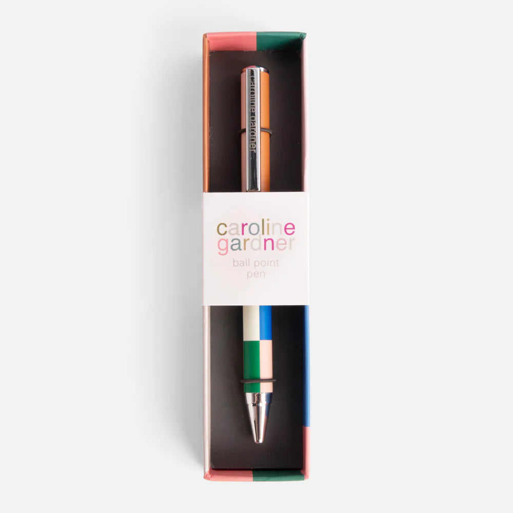 Multi Stripe Boxed Pen