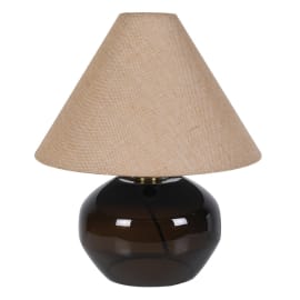 Sepia Table Lamp Jute Shade