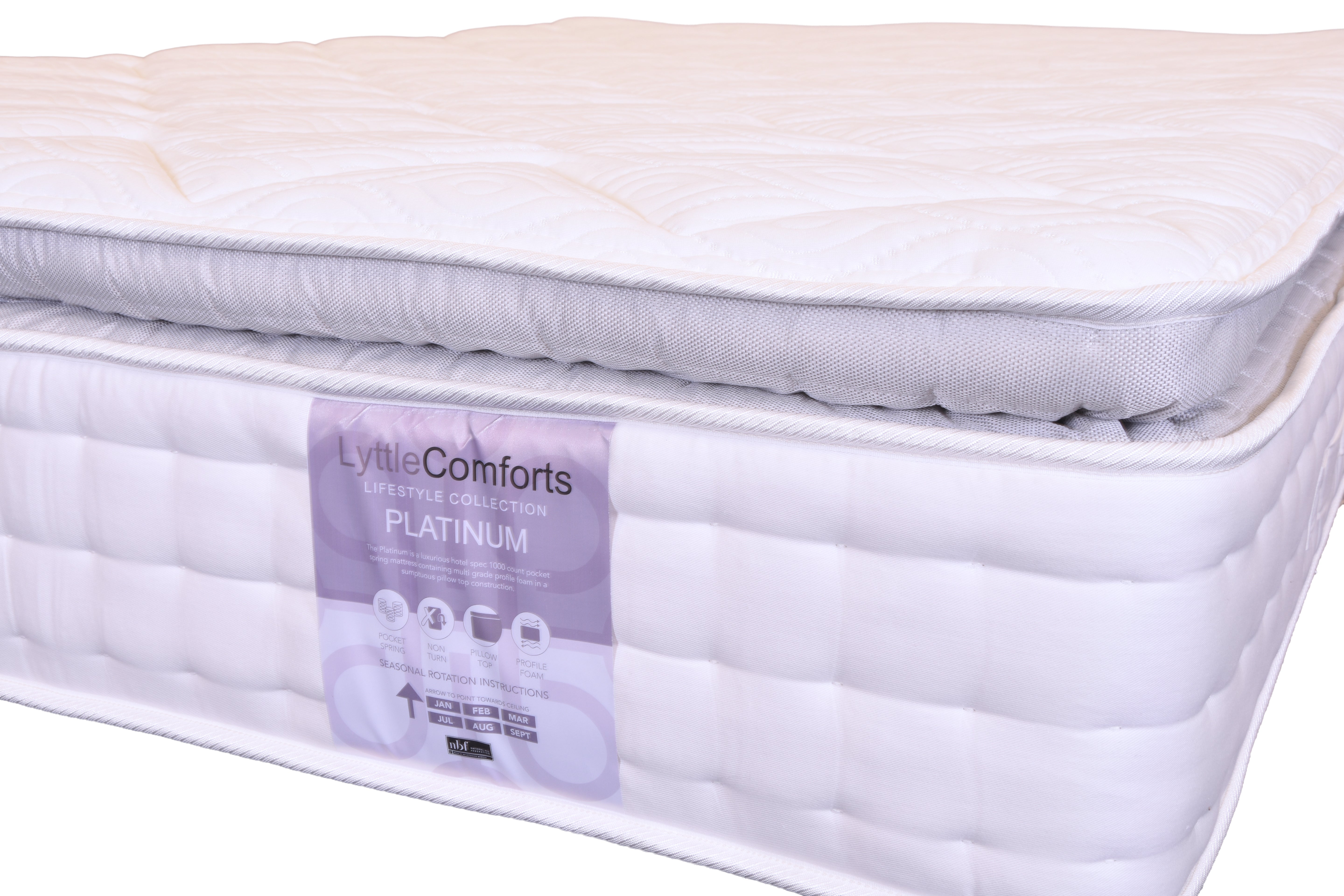 Lyttle Comforts | Platinum Mattress
