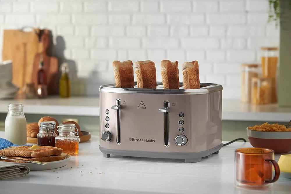 Stylevia Mocha | 4 Slice Toaster