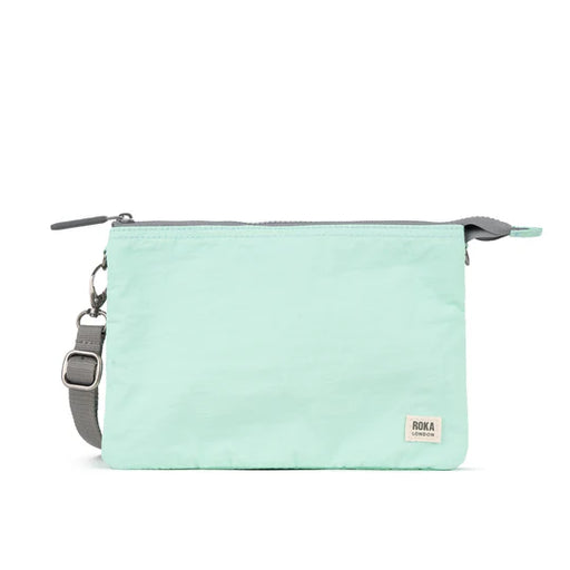 Carnaby Crossbody Mint Taslon | Extra Large