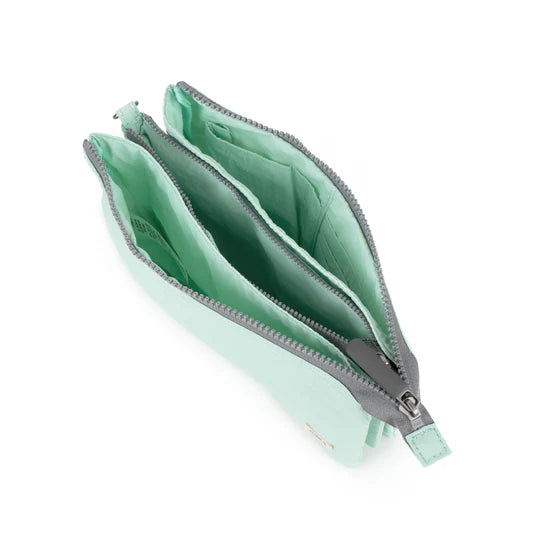 Carnaby Crossbody Mint Taslon | Extra Large