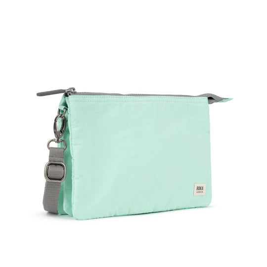 Carnaby Crossbody Mint Taslon | Extra Large