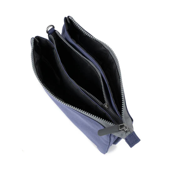 Carnaby Crossbody Future Dusk Recycled Canvas | Extra Large