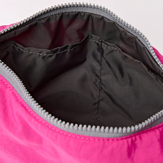 Farrington Crossbody Half Moon Bag | Very Berry