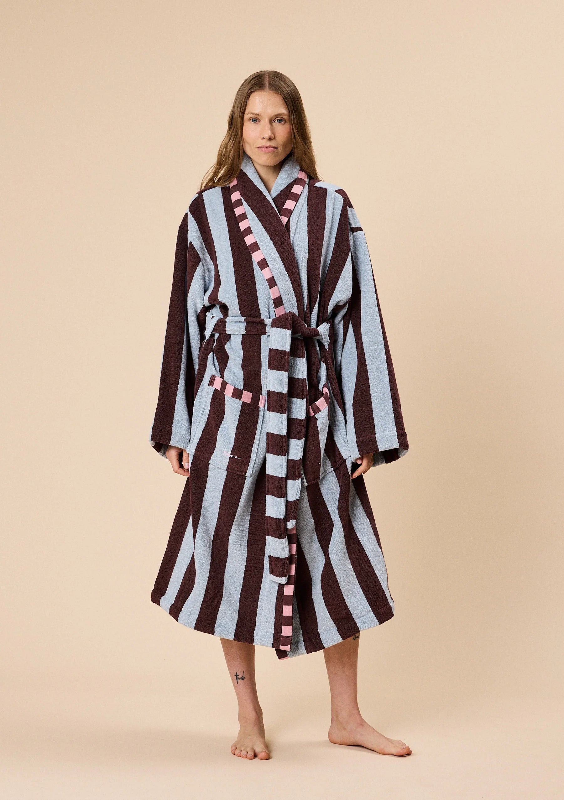 Terry Cotton Bath Robe | M/L