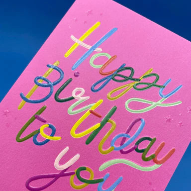 Happy Birthday To You Pink | Card