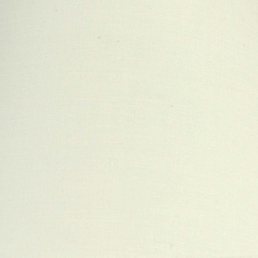 Straight Drum Cotton Shade | Cream