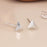 Sterling Silver Triangle Studs