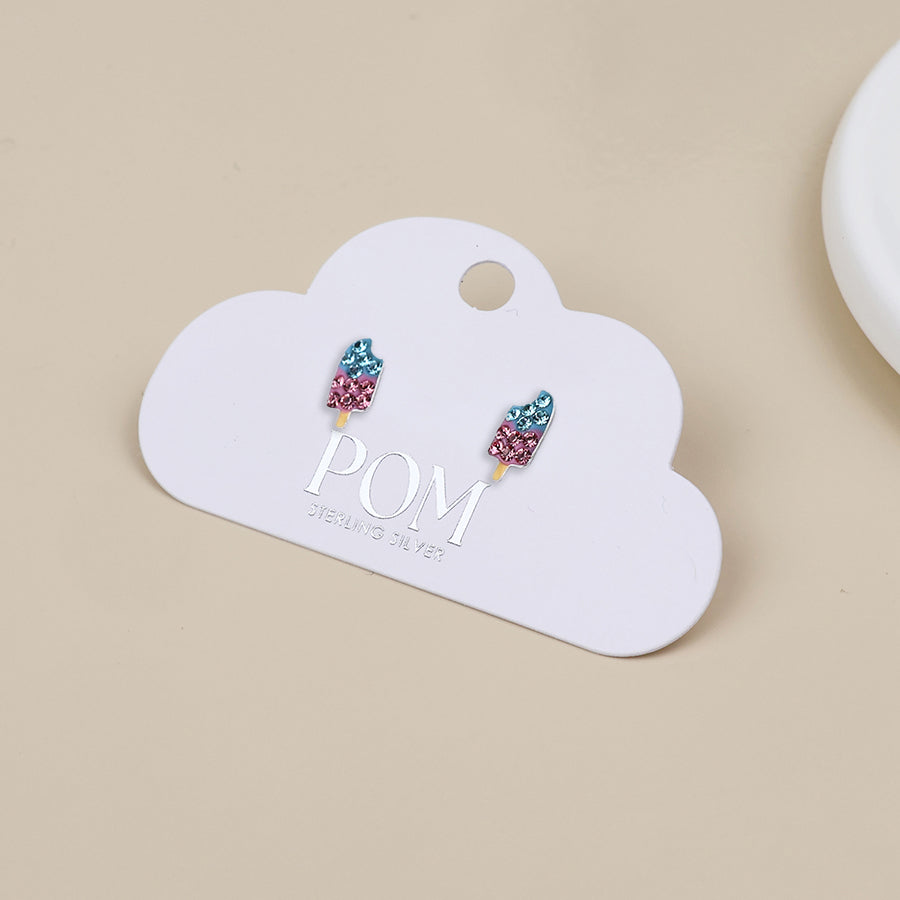Ice Lolly | sterling Silver Earrings