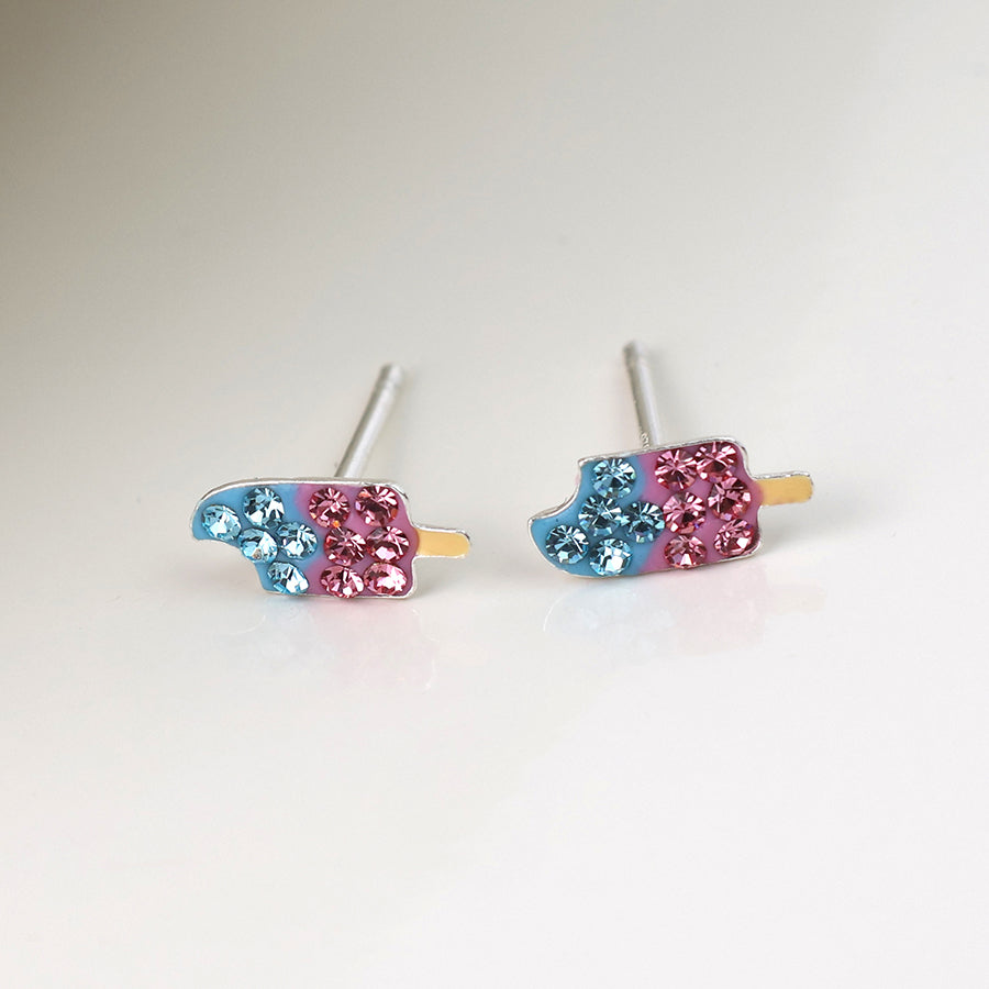 Ice Lolly | sterling Silver Earrings
