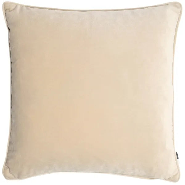 Luxe Velvet Cushion | Champagne