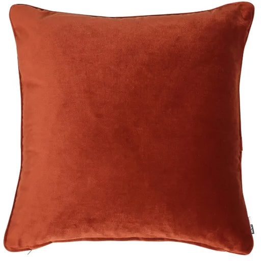 Luxe Velvet Cushion | Paprika