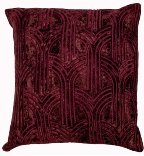 Lalique | Aubergine Cushion