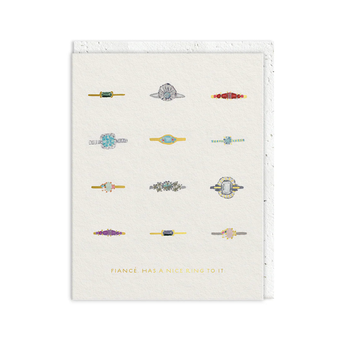 Ring to it Engagement Card