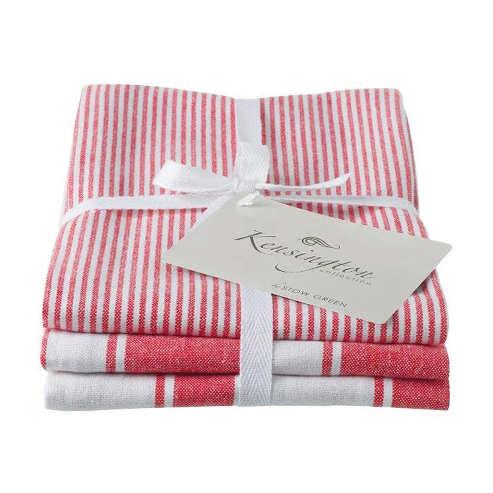 Kensington Stripe Tea Towel | Set of 3