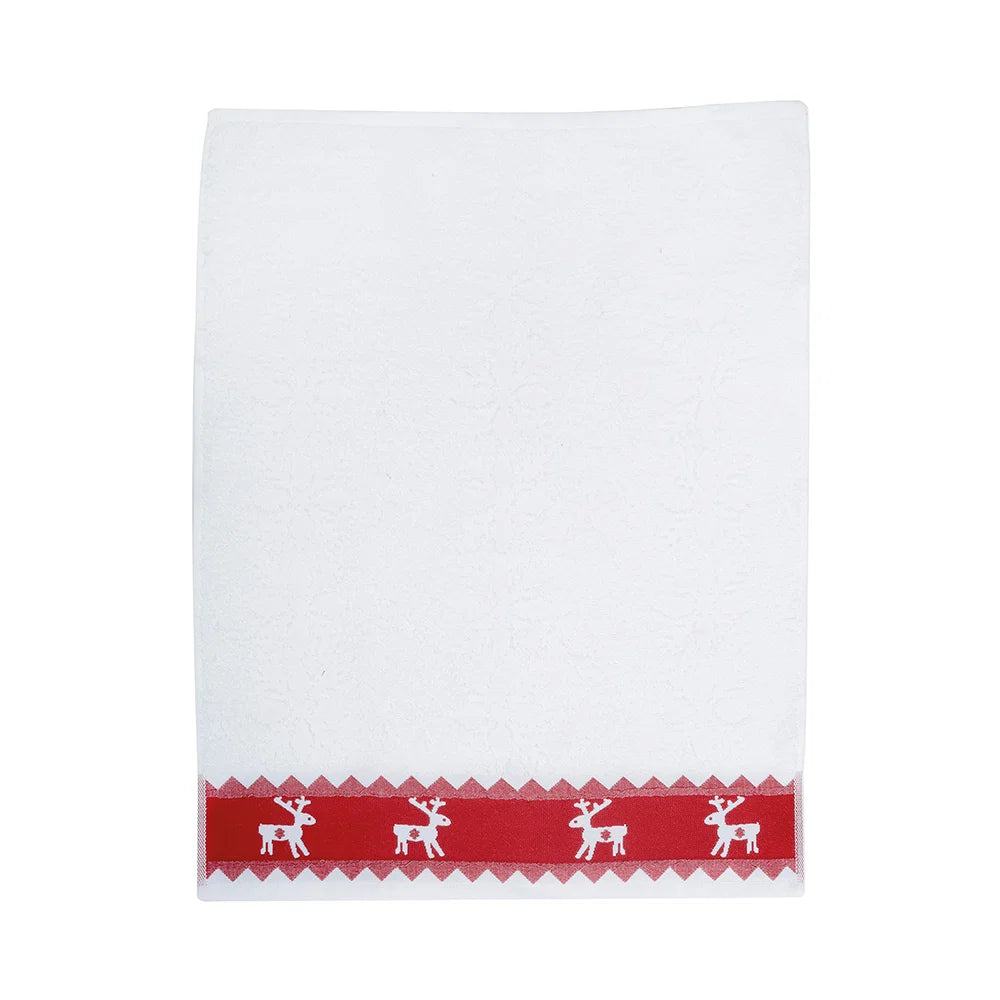 Nordic Winter Terry Tea Towels | Set of 2