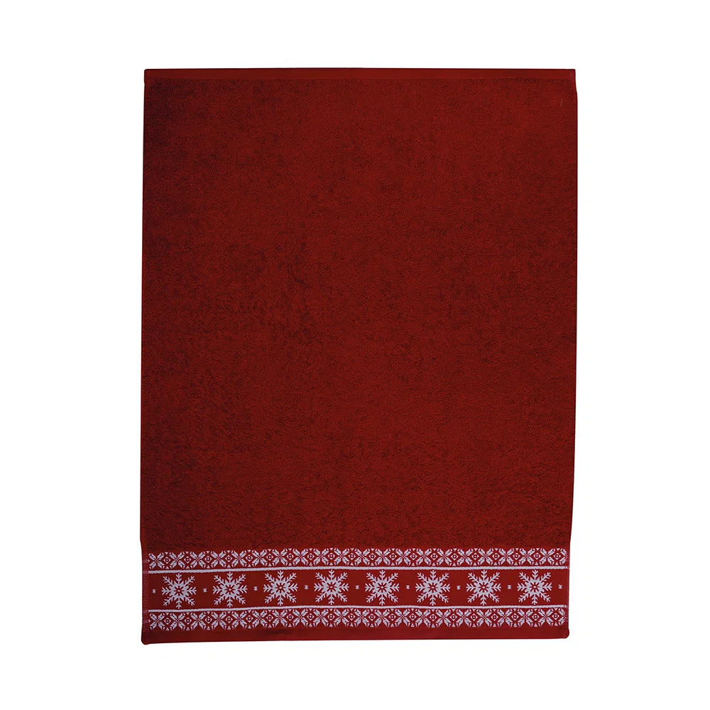 Nordic Winter Terry Tea Towels | Set of 2