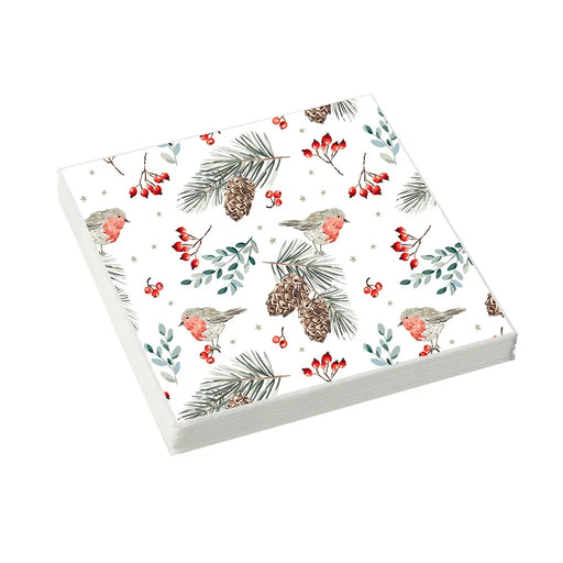 Christmas Robins | Napkins