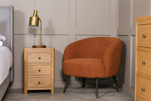 Shelley | Rust Accent Chair