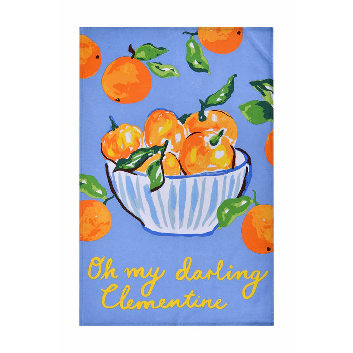 Summer Fruits | Clementine Tea Towel