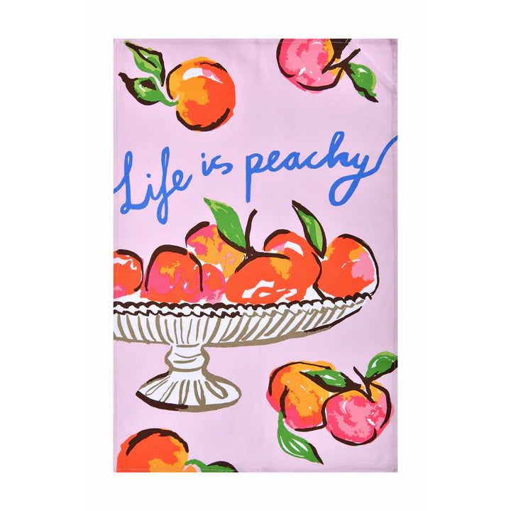 Summer Fruits | Peachy Tea Towel
