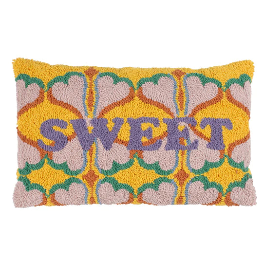 Sweet Knitted Cushion