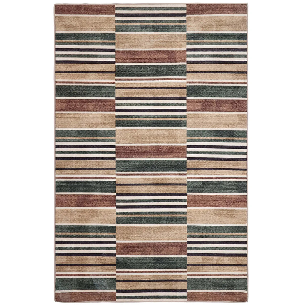 Hug Rug Washable Rug | Savanna Stripe