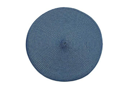 Slate Blue Ribbed Placemat