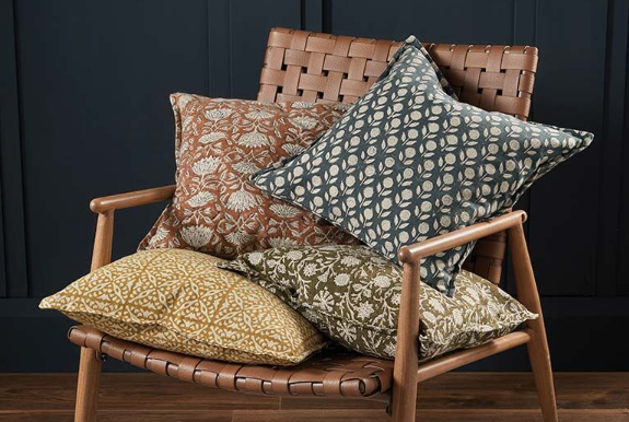 Martta Slate Blue Cushion