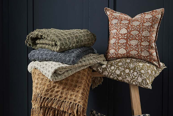 Martta Olive Cushion