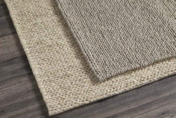 Plait Natural Wool Rug