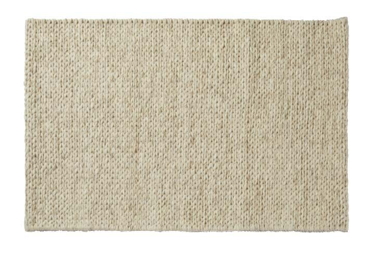 Plait Natural Wool Rug