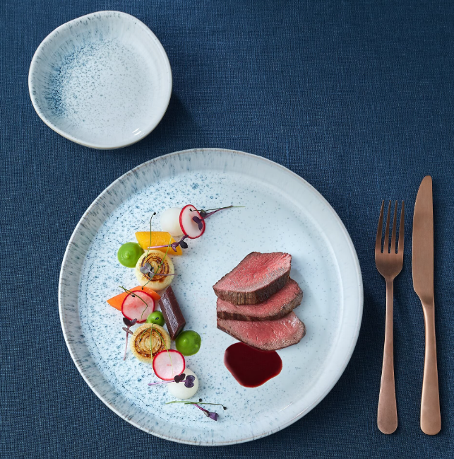 Kiln Blue | Medium Organic Dish