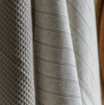 Natural Stripe Tea Towels