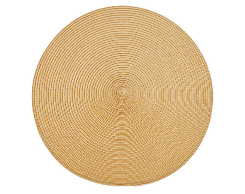 Golden Ribbed Placemat