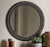 Pimlico Round Mirror | Black Wash