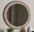 Pimlico Round Mirror | White Wash