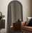 Pimlico Arch Leaner Mirror | Black Wash