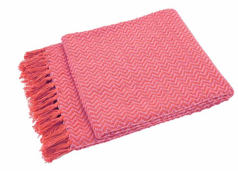 Festival Throw | Pink & Orange