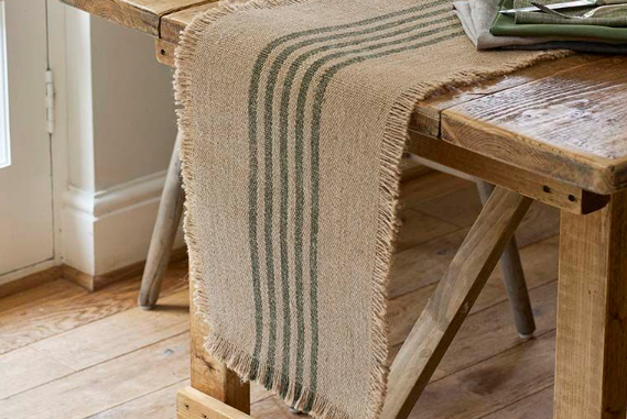 Jute Runner | Olive